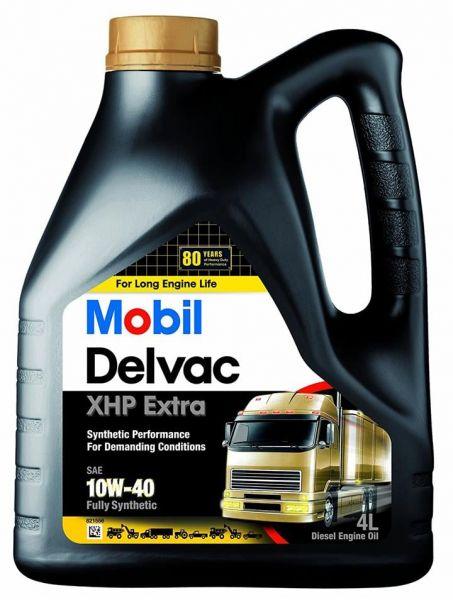 Олива моторна Delvac XHP Extra 10W-40 Mobil - 4 л