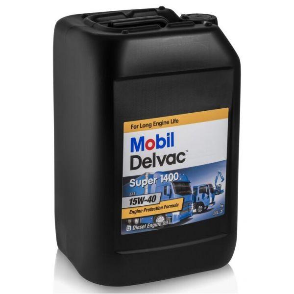 Олива моторна Delvac Super 1400 15W-40 Mobil - 20 л