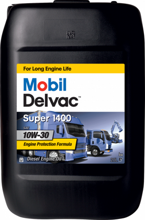Олива моторна Delvac Super 1400 10W-30 Mobil - 20 л, фото 1