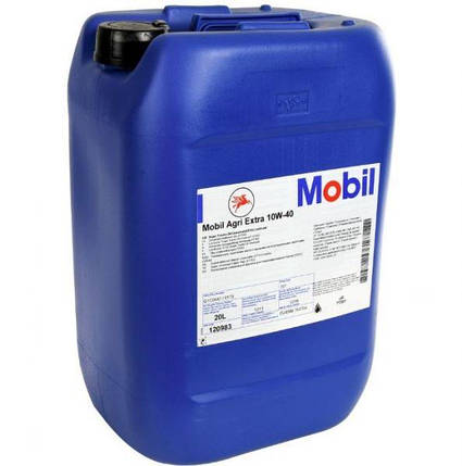Олива моторна Agri EXT 10W-40 Mobil - 20 л, фото 1