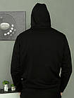 Чоловіче худі Nike чорне весняне літнє осіннє  ⁇  Чоловіча толстовка Найк чорна, фото 2