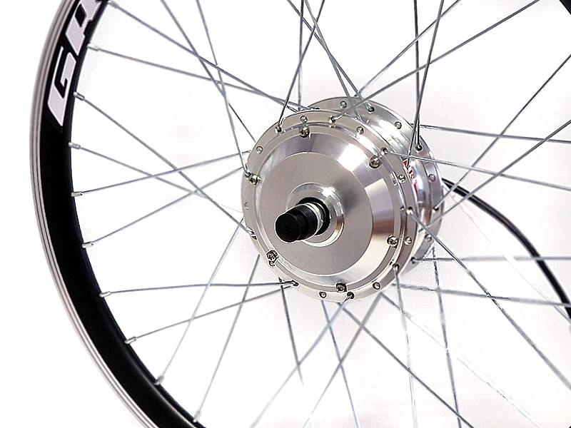 Заспицоване редукторне мотор-колесо MXUS XF04 36В 300 Вт переднє, фото 1