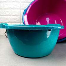 Кухонна миска з харчового пластику 15л Незабудка Харків, фото 3