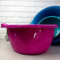 Кухонна миска з харчового пластику 15л Незабудка Харків, фото 4