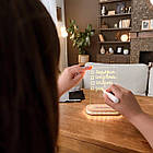 Нічник планер нічник з маркером на якому можна писати ,з USB роз'ємом, 18/18 см, фото 6