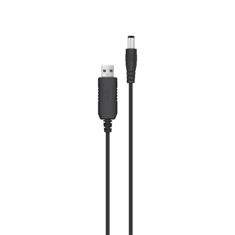 Кабель живлення USB-A — DC 12V/1A, 5,5х2,5 мм для роутера