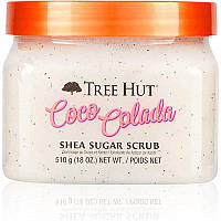 Сахарный скраб для тела с экстрактами кокоса и ананаса Tree Hut Shea Coco Colada 510g