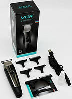 Машинка для стрижки волос VGR V-059, аккумуляторная, USB