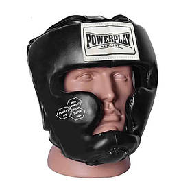 Боксерський шолом PowerPlay 3043 (тренувальний), Black XL