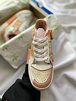 Модні жіночі кроссівки Adidas Forum 84 Low White/Orange. Жіночі кросси Адідас Форум., фото 5