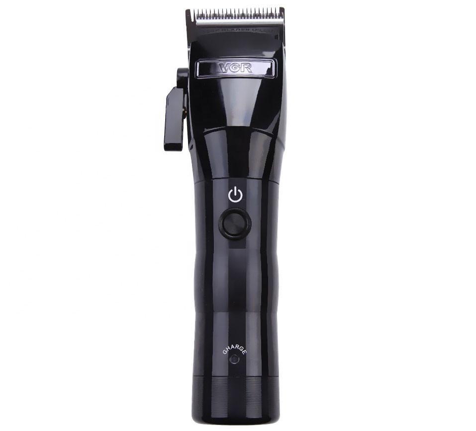 Бездротова професійна машинка тример для стрижки волосся VGR V-011 Al, фото 1