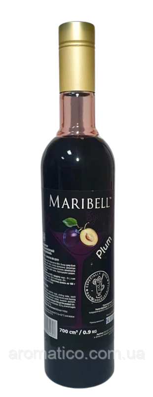 Сироп ТМ Maribell Слива