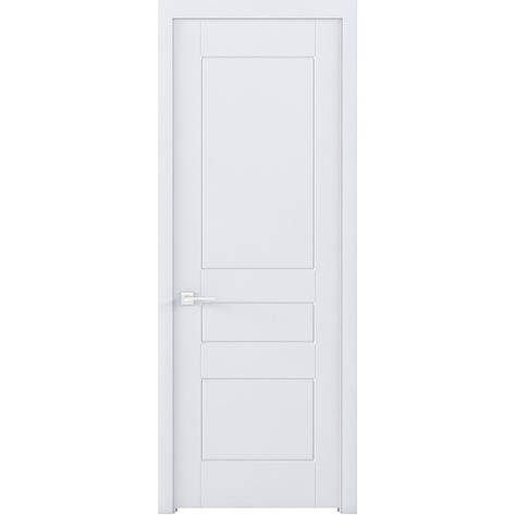 Двері фарбовані колекції CORTES модель SALSA ПГ Білий мат, фото 1