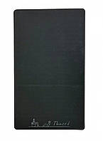 Спортивний килимок для фітнесу, тренувань, під тренажер Thneed Pro 1900*1150*5 мм Чорний/сірий