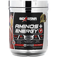 Аминокислоты Muscletech SixStar Elite Series Aminos + Energy (210 грамм.)