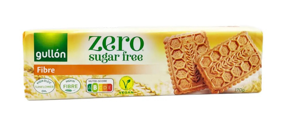 Печиво без цукру GULLON Diet Nature Fibre, 170 г