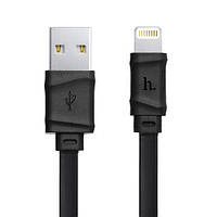 Кабель Hoco X5 iPhone Bamboo 1 метр 2.4A Black (90671)
