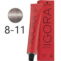 Крем-краска для волос Schwarzkopf Igora Royal 8-11 Светло-Русый Сандрэ Экстра 60 мл