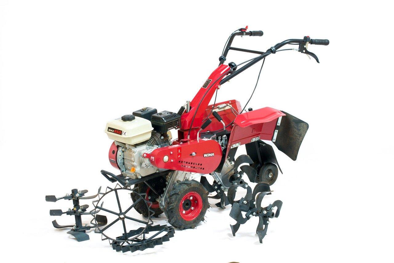 Мотоблок WEIMA WMХ650 DeLuxe (бензин 7 л. с.) + активна фреза і грунтозацепи, фото 1