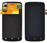 Модуль (сенсор + дисплей) для HTC G25/Z320e One S/Z560e One S чорний