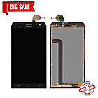 Модуль (дисплей + сенсор) Asus ZenFone 2 Laser (ZE500KG), ZenFone 2 Laser (ZE500KL) чорний