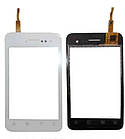 Touchscreen (екран) для Fly iQ255 Pride білий