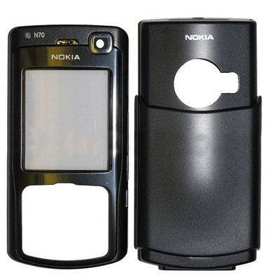 Корпус Nokia N70 чорний, фото 2