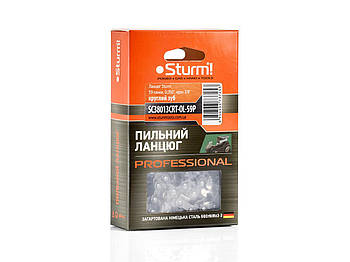 Ланцюг Sturm 59 ланок, 0,050 ⁇, крок 3/8 ⁇, круг (безоливний) Sturm SC38013CRT-OL-59P