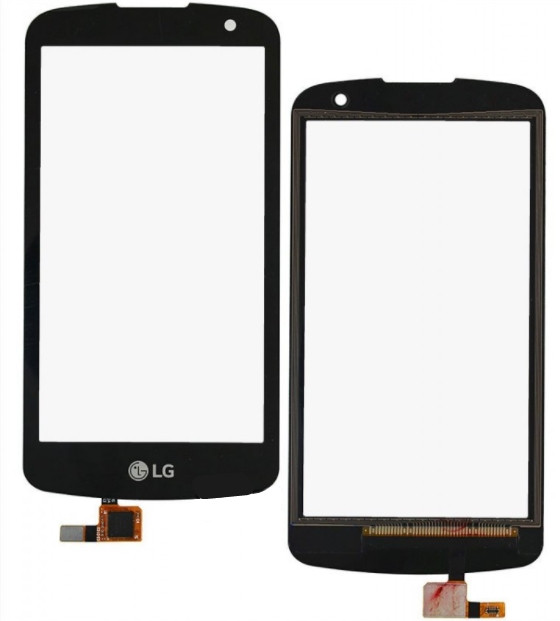 Сенсор (тачскрін) для LG K3 K100DS LTE чорний, фото 1