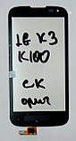 Сенсор (тачскрін) для LG K3 K100DS LTE чорний, фото 2