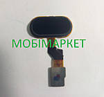 Шлейф MEIZU M3S центральна кнопка (Home) Black