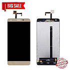 Модуль (дисплей+сенсор) для Oukitel K6000 золотий