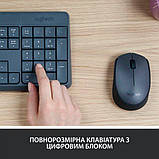 Комплект бездротовий Logitech MK235 UA (920-007931), фото 3