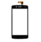 Сенсор (тачскрін) для Prestigio PAP5507 MultiPhone DUO чорний