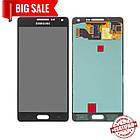 Модуль (дисплей + сенсор) для Samsung A500F, A500FU, A500H, A500M Galaxy A5 AMOLED чорний