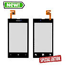 Сенсор (Touchscreen) для Nokia 520 Lumia, 525 Lumia BLACK