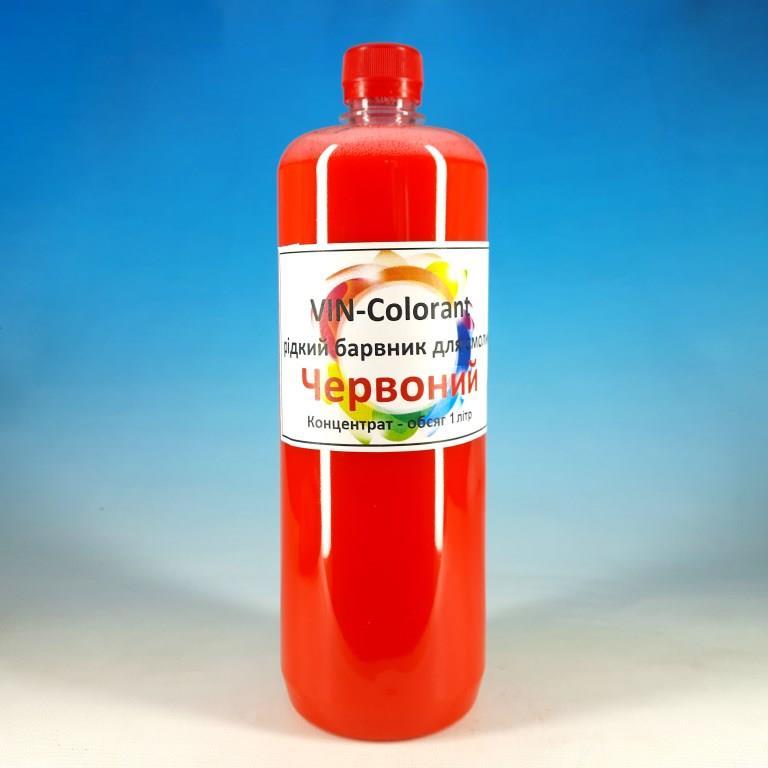 VIN-Colorant-Безводний барвник Концентрат-Червоний 1 л