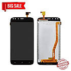 Модуль (дисплей+сенсор) для Oukitel U22 чорний