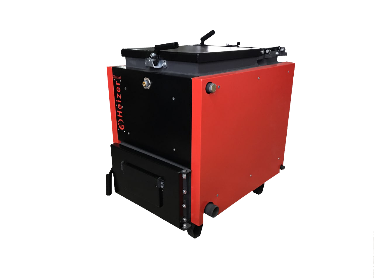 Котел горбова 15 кВт шахтний Heizer smart.