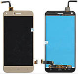 Модуль (дисплей+сенсор) для UMI LONDON, BRAVIS A506 золотий, фото 2