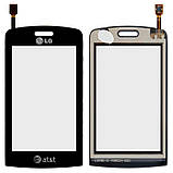 Touchscreen (екран) для LG GR500 чорний, фото 2