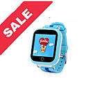 Дитячий розумний смарт годинник SMART WATCH Q100S (GPS + LBS + WIFI) Blue