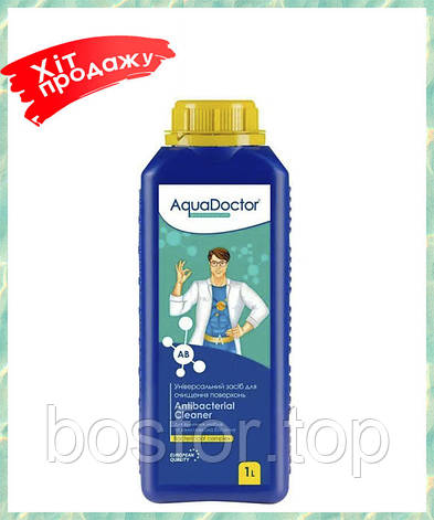 Універсальний засіб Аквадоктор для очищення поверхонь AquaDoctor AB Antibacterial Cleaner, фото 1