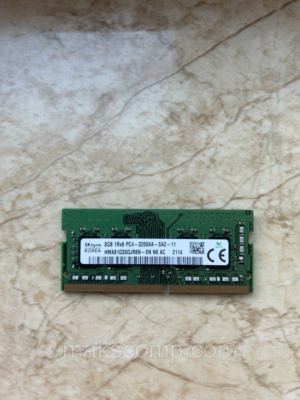 Пам'ять Hynix 8Gb PC4-3200AA DDR4 (HMA81GS6DJR8N-XN)