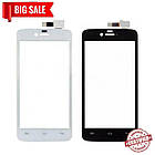 Touchscreen (екран) для Wiko Birdy Nero чорний