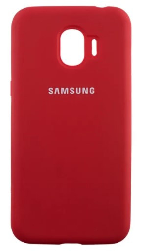 Силіконовий чохол "Original Silicone Case" Samsung J2 Pro 2018 / J250 червоний