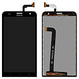 Модуль (дисплей+сенсор) для Asus Zenfon 2 (ZE550KL) чорний, фото 2