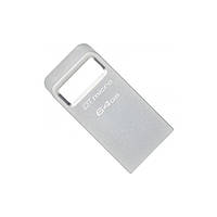 Флеш пам'ять Kingston DataTraveler Micro 64 GB Silver USB 3.2 (DTMC3G2/64GB)
