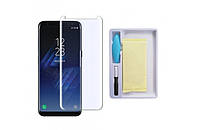 Захисне UV скло для Samsung G950 (S8) з лампою для поклейки