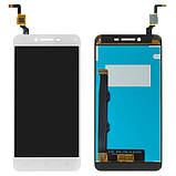 Модуль (дисплей+сенсор) для Lenovo A6020a46 Vibe K5 Plus / Lemon 3 білий, фото 2